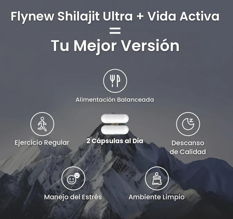 Suplemento de Shilajit para Hombres con Primavie